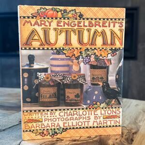 1996 Mary Engelbreit's Autumn Craft Book, Hardcover, Vintage, Coffee Table Book